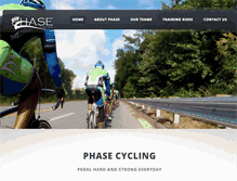 Tablet Screenshot of phasecycling.com